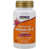 NOW Foods - Vitamin D-3 - Nutri.se